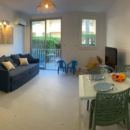 T3 Le Cocon Mediterraneen, Et Parking Prive *